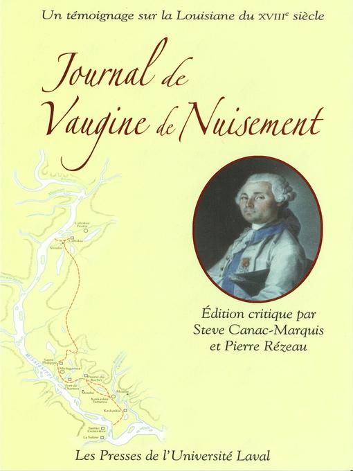 Title details for Journal de Vaugine de Nuisement (1765) by Steve Canac-Marquis - Wait list